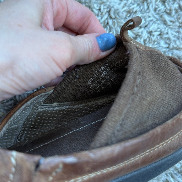 Kalso Earth Shoe Leather Loafer Wide Toe Box Brown Size 9 - Picture 8 of 13